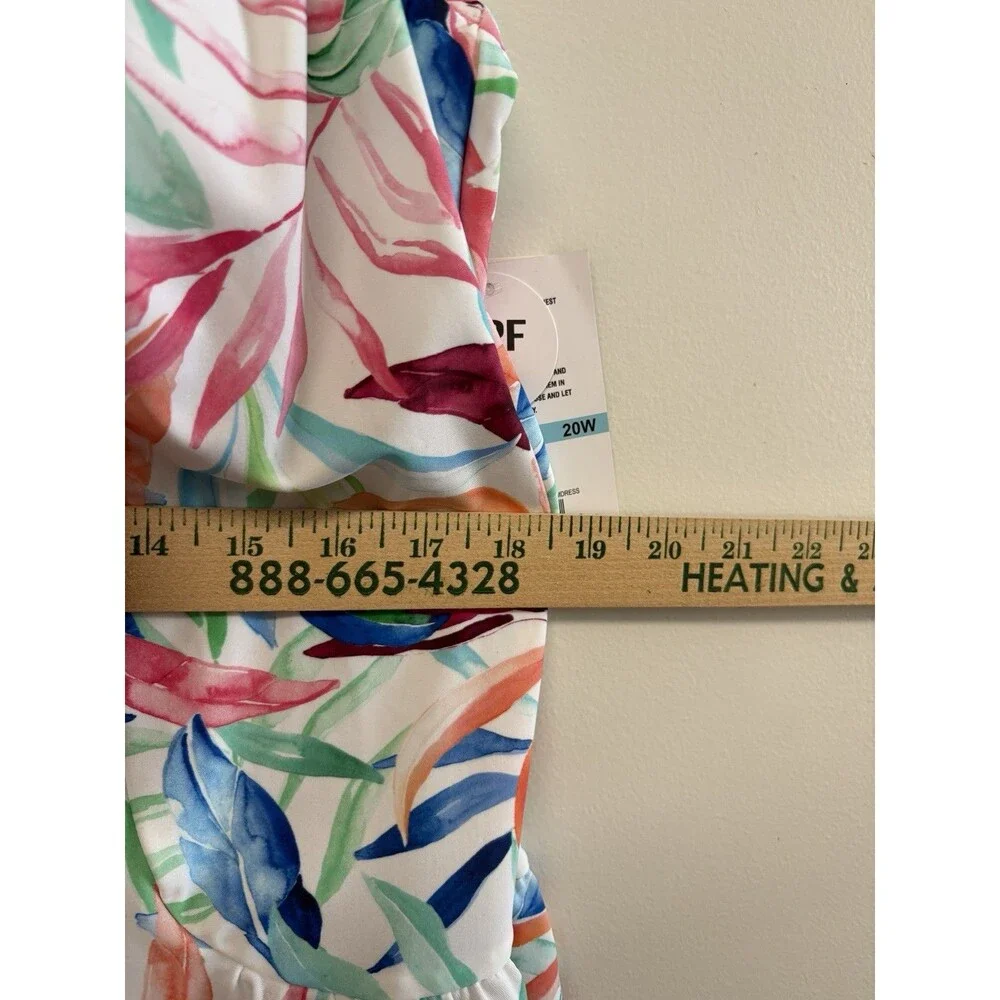 Maxine of Hollywood Women's Princess Seam One Piece Swimsuit Dress Size 20W NWT - Picture 9 of 9